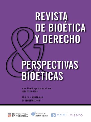 cover image of Perspectivas Bioéticas  Nº 43